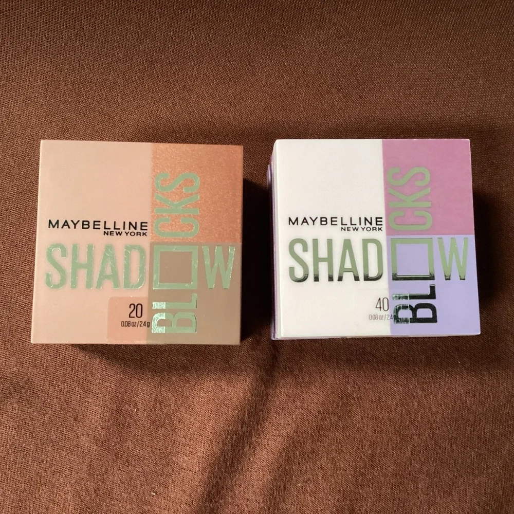 Maybelline New York Shadow Blocks 20 & 40 NEW